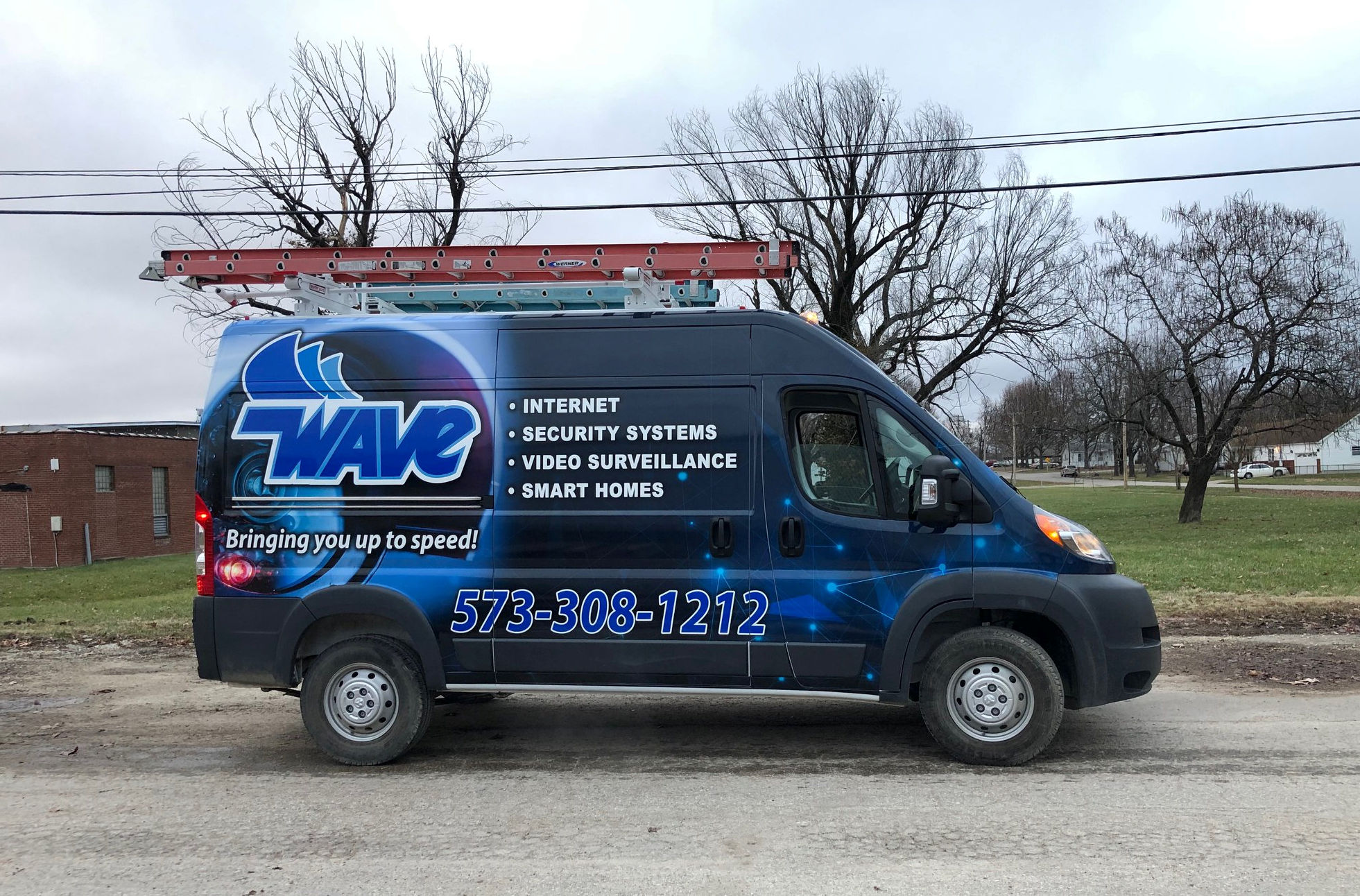 Wave Internet Technologies service van